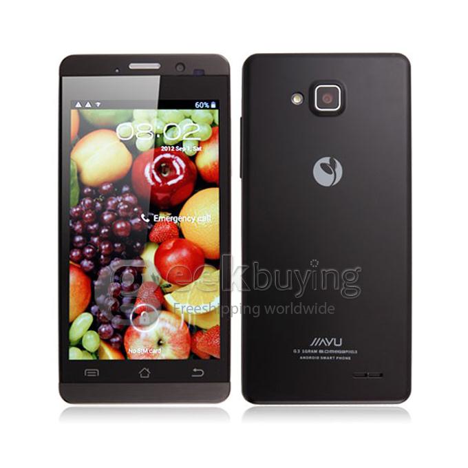 JIAYU G3T 4.5 inch IPS Retina Corning Gorilla Glass Screen MTK6589T Quad Core Smart Phone 720P 1G/4G 8.0MP Camera Android 4.2 3G/GPS-Black