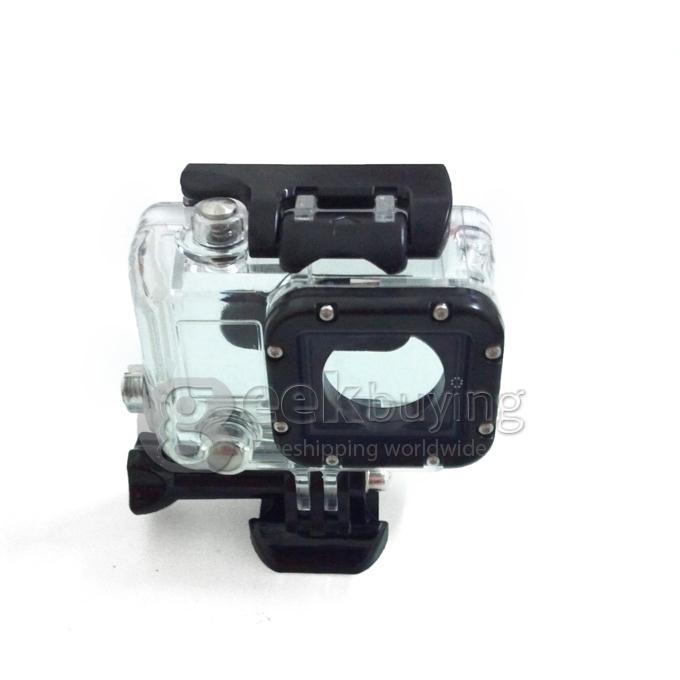Underwater Waterproof Protective Housing Case 45M Depth Water Resistant For Gopro Hero 3 Camera (Black + Transparent)