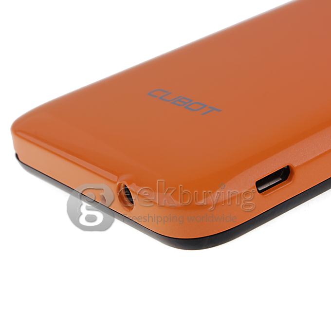 CUBOT GT72 4.0 Inch TFT Screen MTK6572 Dual Core 1.2GHz Smartphone 256MB/512MB 2.0MP Camera Android 4.2 OS with GPS - Orange