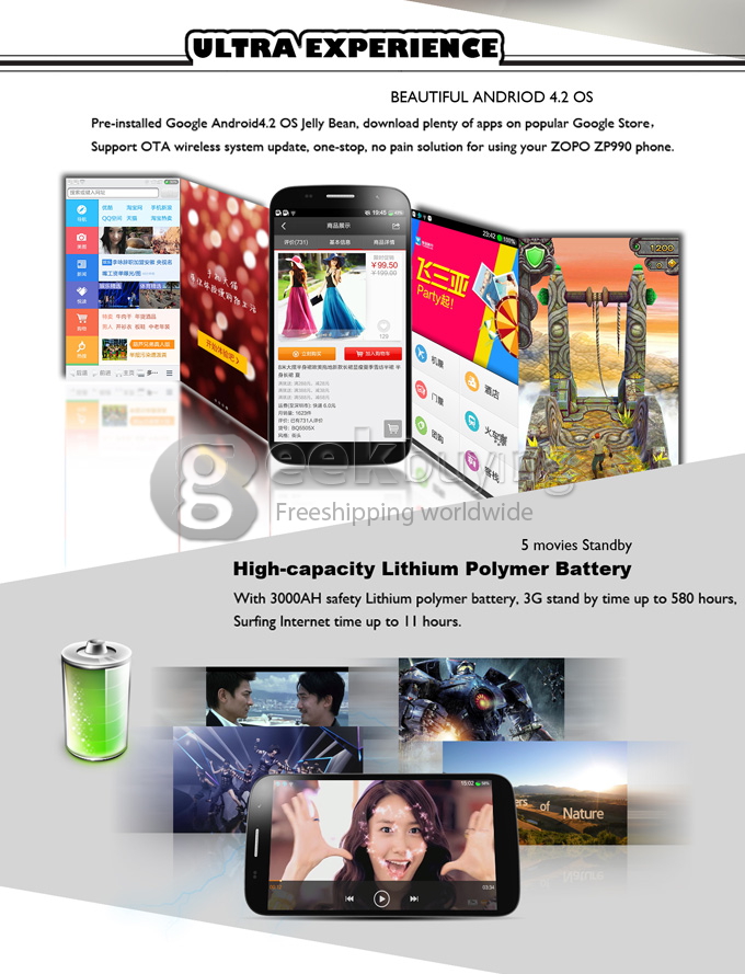 ZOPO ZP990 Captain S 6.0