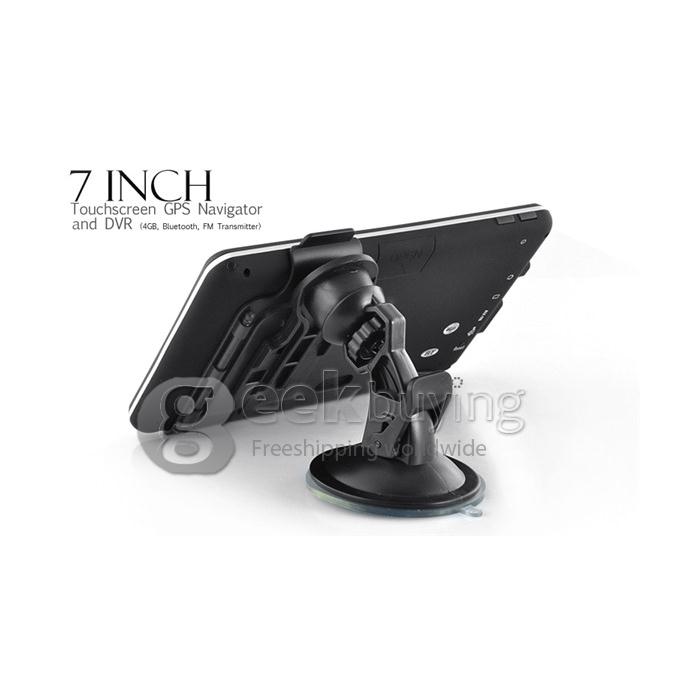 7 Inch TFT- LCD Touchscreen HD 800A-480 Windows 6.0 Car DVR GPS Navigator with 4GB Bluetooth FM - Europe Map