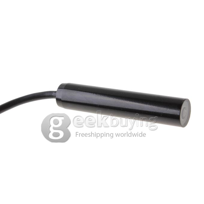 USB 2.0 interface 10mm Camera Head Diameter Waterproof IP66 Wire Endoscope with 4 LED lights - Aluminum Head 5M