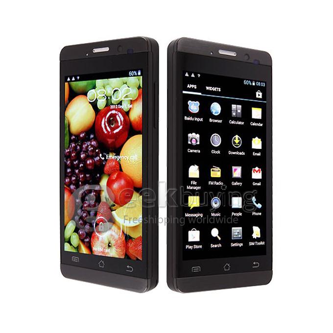 JIAYU G3T 4.5 inch IPS Retina Corning Gorilla Glass Screen MTK6589T Quad Core Smart Phone 720P 1G/4G 8.0MP Camera Android 4.2 3G/GPS-Black
