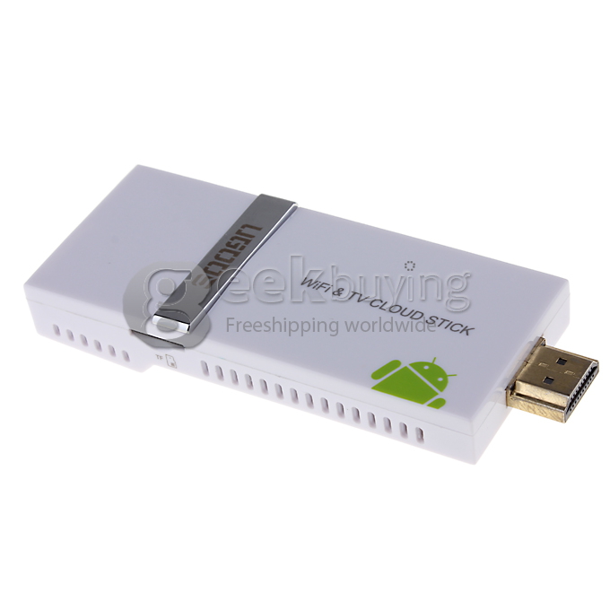 Ugoos UM1 Rockchip RK3066 Dual Core Cortex A9 1.6Ghz Android 4.2.2 OS Mini TV BOX HDMI HDD Player 1G/4G with External Wifi Antenna-White
