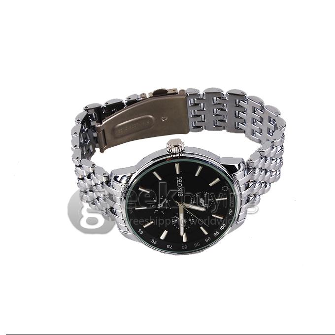 SINOBI 9268 Stainless Steel Men's Fashion & Casual Watches - Silver