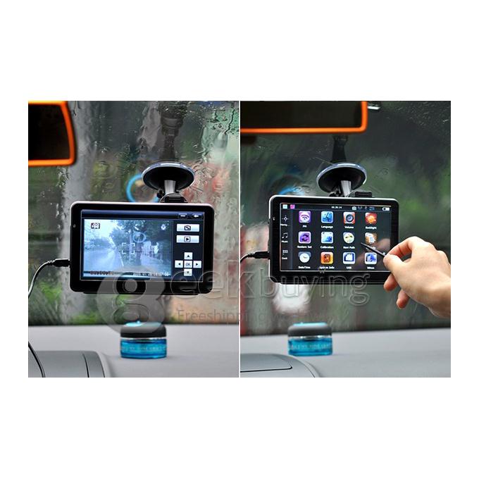 7 Inch TFT- LCD Touchscreen HD 800A-480 Windows 6.0 Car DVR GPS Navigator with 4GB Bluetooth FM - Europe Map