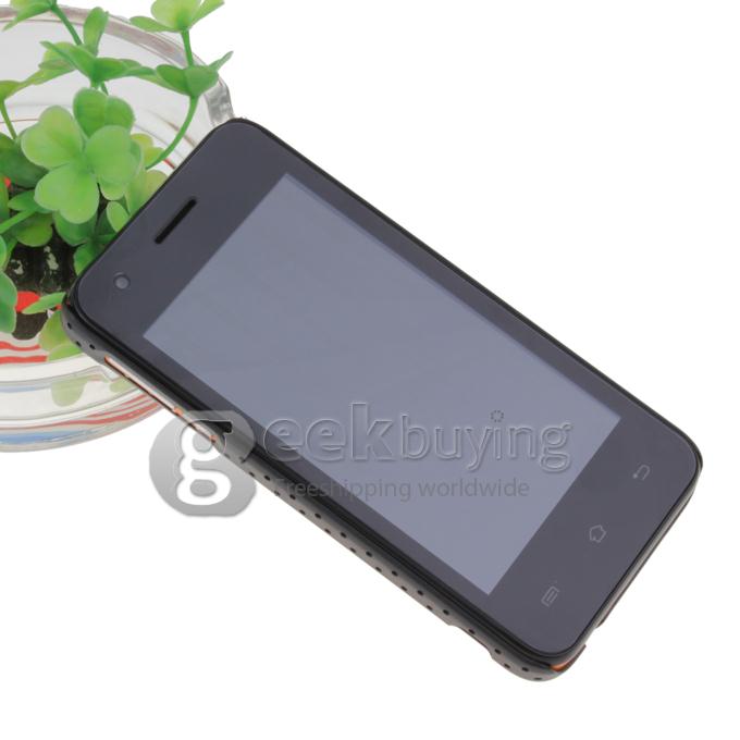 CUBOT GT72 4.0 Inch TFT Screen MTK6572 Dual Core 1.2GHz Smartphone 256MB/512MB 2.0MP Camera Android 4.2 OS with GPS - Orange