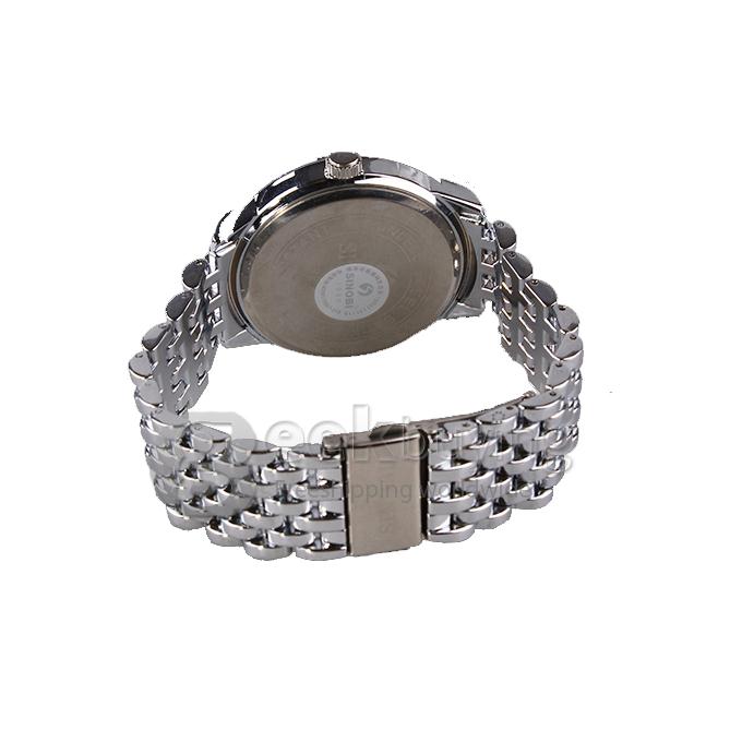 SINOBI 9268 Stainless Steel Men's Fashion & Casual Watches - Silver
