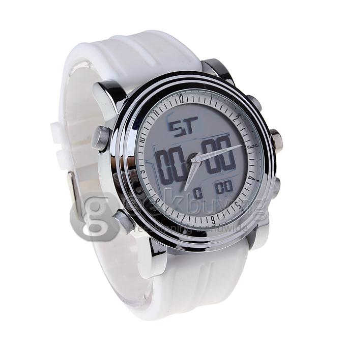 SINOBI 9368 Stainless Steel Fashion & Casual Watches - White