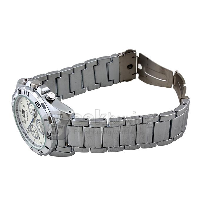 SINOBI 9415 Stainless Steel Fashion & Casual Watches - Silver