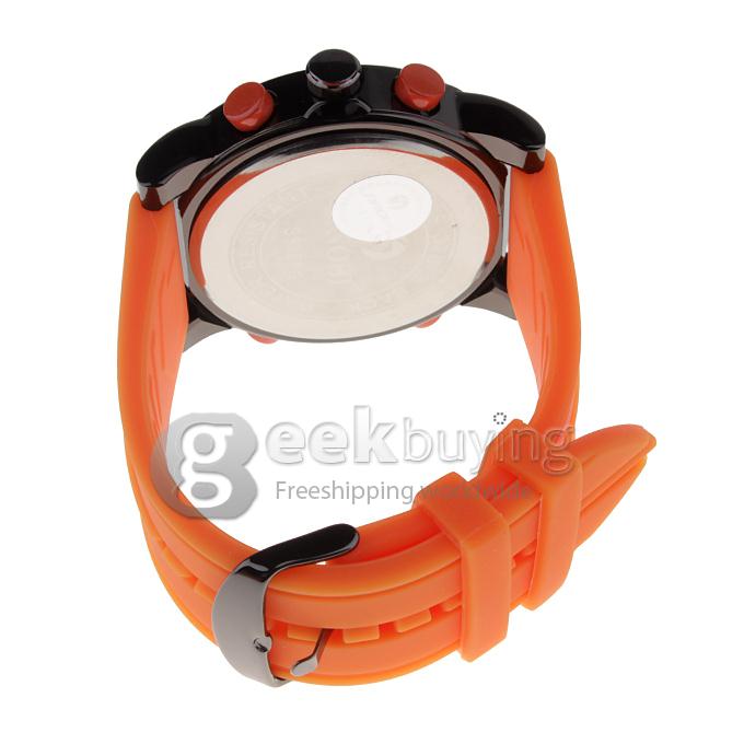 SINOBI 9368 Stainless Steel Fashion & Casual Watches - Orange