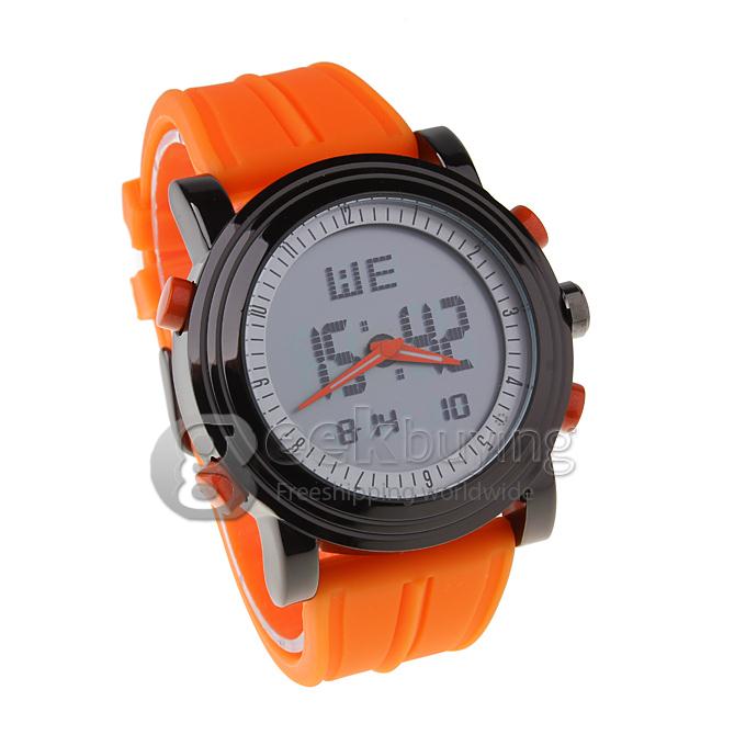 SINOBI 9368 Stainless Steel Fashion & Casual Watches - Orange