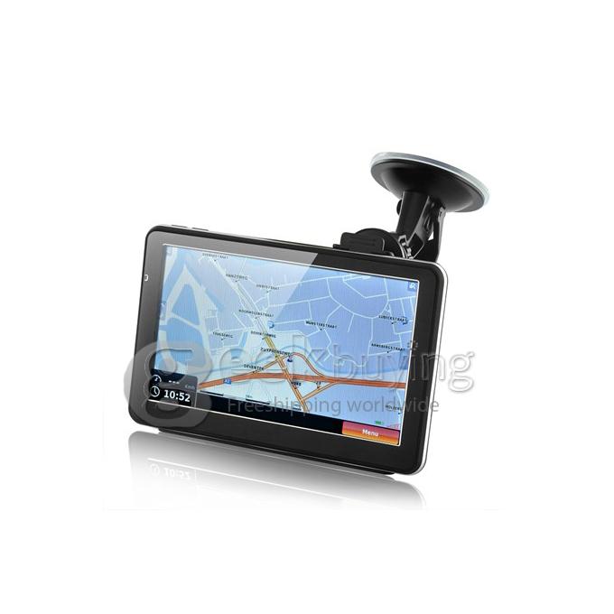 7 Inch TFT- LCD Touchscreen HD 800 x 480 Windows 6.0 Car DVR GPS Navigator with 4GB Bluetooth FM - USA + Canada + Mexico Map