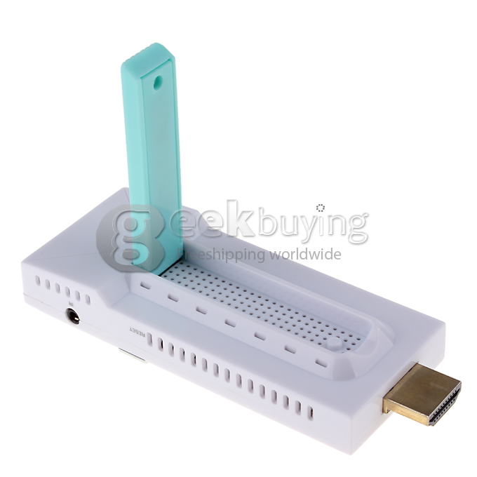 Ugoos UM1 Rockchip RK3066 Dual Core Cortex A9 1.6Ghz Android 4.2.2 OS Mini TV BOX HDMI HDD Player 1G/4G with External Wifi Antenna-White