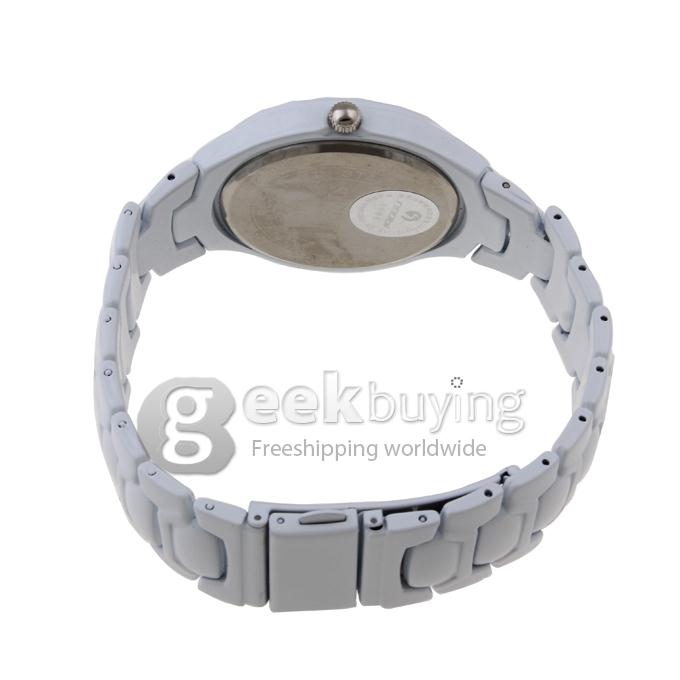 SINOBI 3595 Stainless Steel Men's Fashion & Casual Watches - White