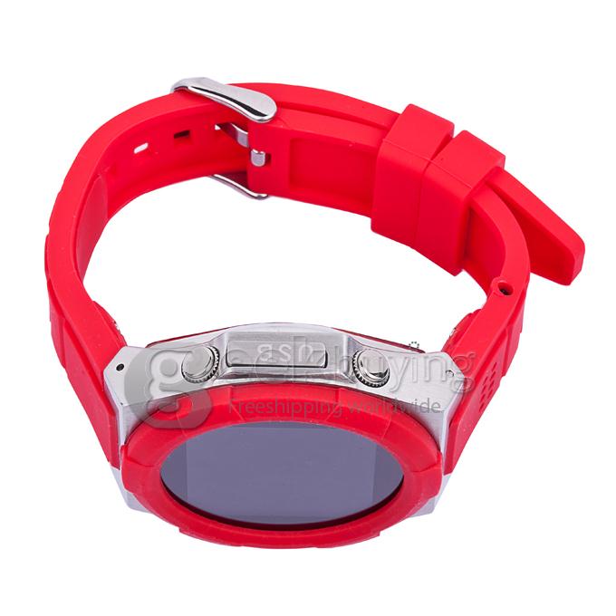 A6 1.54 inch Touch Screen MTK 6250 Watch phone Bluetooth/Sync Phonebook/Call/SMS/Anti Lost - Red