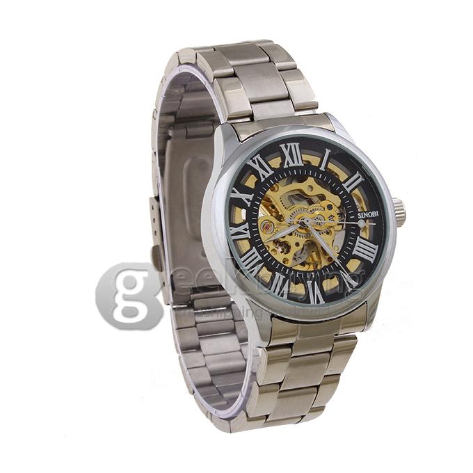 SINOBI 209 Stainless Steel Fashion & Casual Watches - Silver