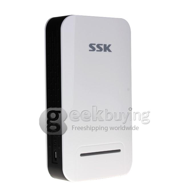 (SSK) 11000mAh Portable Power Bank External Battery Charger for Cell Phone