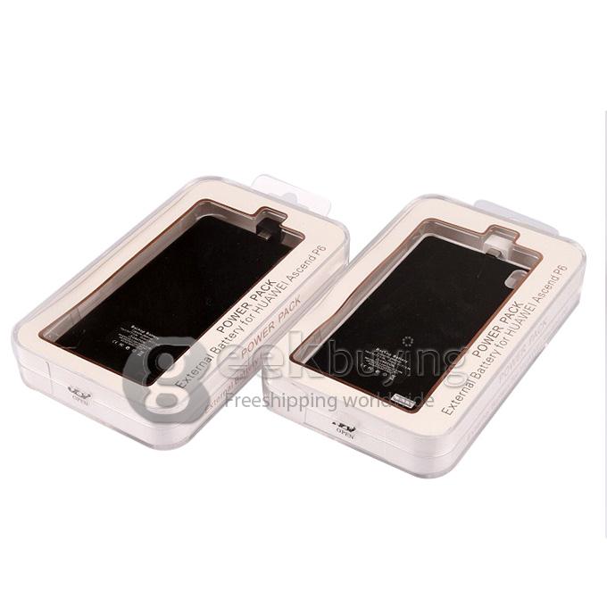 2800mAh Portable External Battery Backup Charger Pack Power Bank for Huawei P6 - White