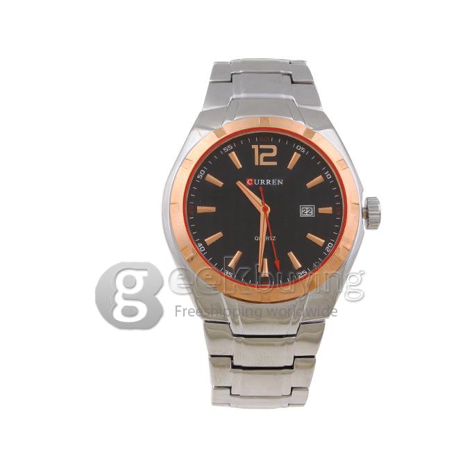 CURREN 8103 Stainless Steel Men's Fashion & Casual Watches - Silver