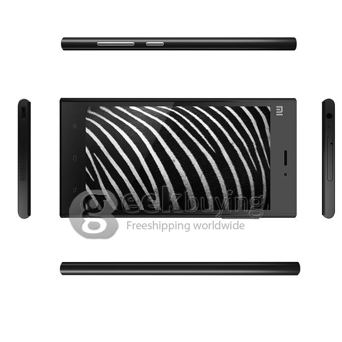 Xiaomi Mi3 5.0Inch Glove Mode IPS Screen Snapdragon MSM8974AB Smart Phone 2GB RAM+64GB ROM 13.0MP Camera MIUI V5 OS with 3G/GPS/OTG/NFC - Black
