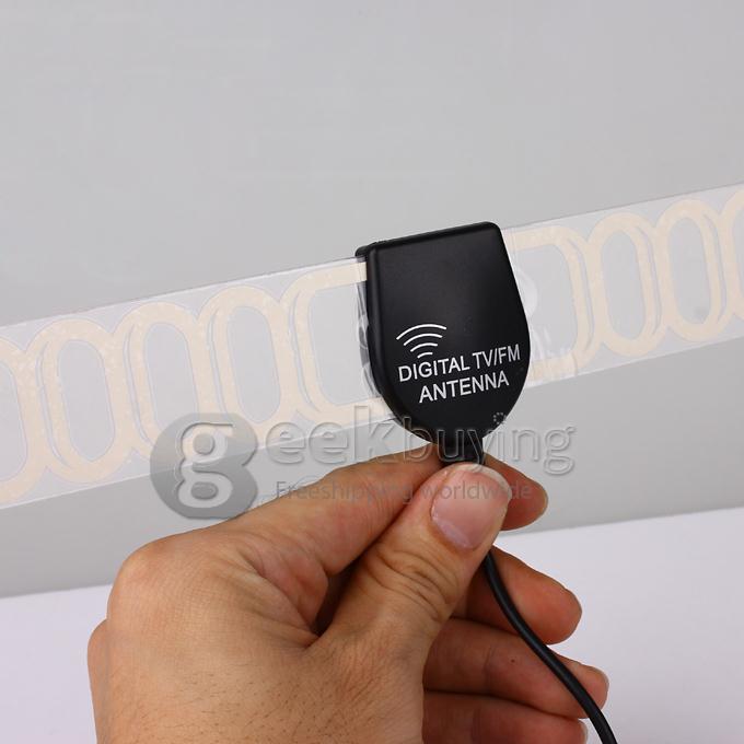 5M DC12V 20Dbi Digital TV/FM Enhanced Zoom Antenna With Amplifier for All Vehicles