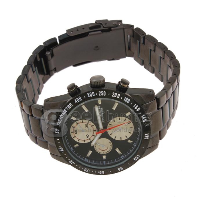 CURREN 8016 Stainless Steel Men's Fashion & Casual Watches - Black