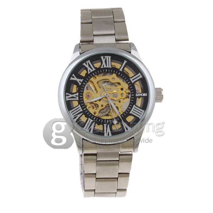 SINOBI 209 Stainless Steel Fashion & Casual Watches - Silver