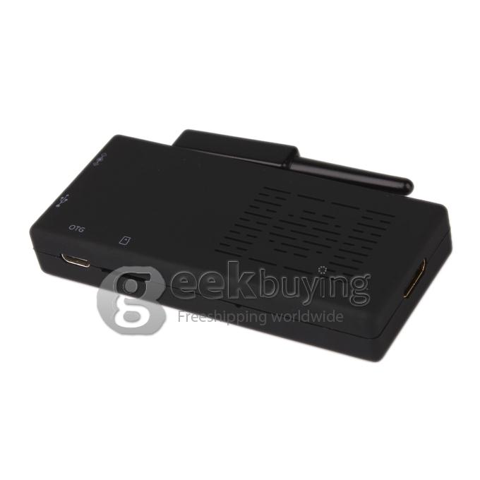 Tronsmart MK808II (Updagraded MK808) Rockchip RK3066 Dual Core TV Box Mini PC Google Android 4.2.2 OS 1G/8G WIFI/Bluetooth with External Wifi Antenna - Black