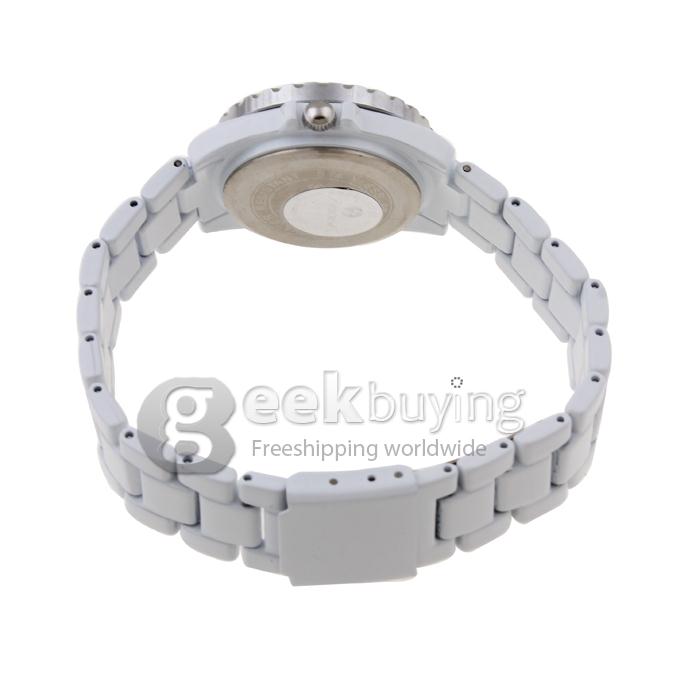 SINOBI 1850 Stainless Steel Women's Fashion & Casual Watches - White