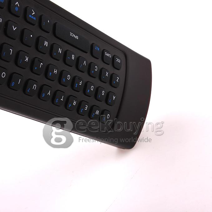 MX3 2.4G 3D Air Mouse & Wireless Keyboard with MIC and IR Learning Mode for TV BOX / Motion Sensing Games