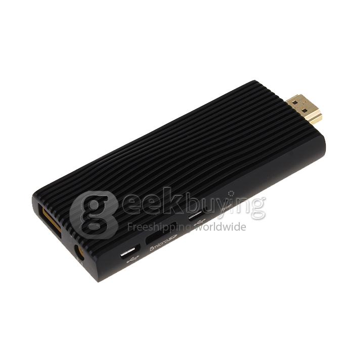 IMITO QX2 RK3188T Quad Core Google Android 4.2.2 OS Cortex-A9 1.4GHz Mini PC TV Box 2G/8G Bluetooth WIFI - Black