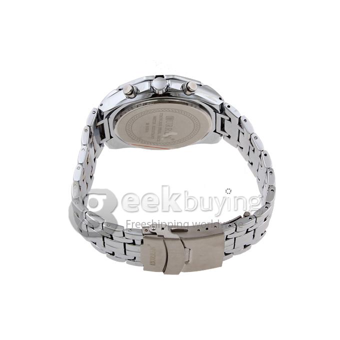 CURREN 8084 Stainless Steel Men's Fashion & Casual Watches - Silver