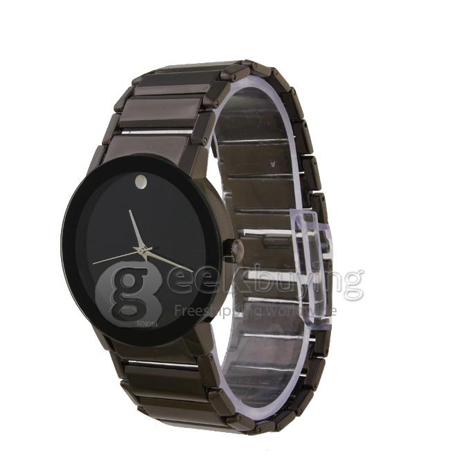 SINOBI 9106 Stainless Steel Men's Fashion & Casual Watches - Black
