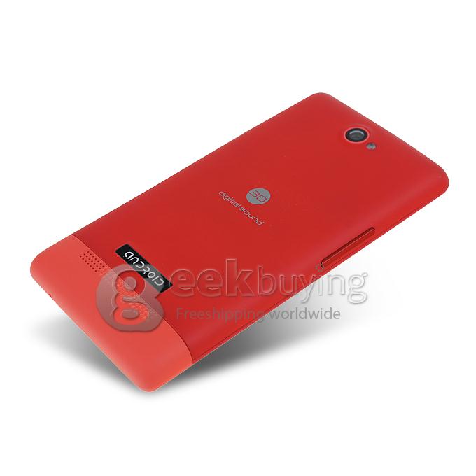 CUBOT C9W 4.0 Inch Capacitive Screen MTK6572W Dual Core 1.2GHz Smart Phone Android 4.2 OS 3G/Bluetooth/WiFi- Red