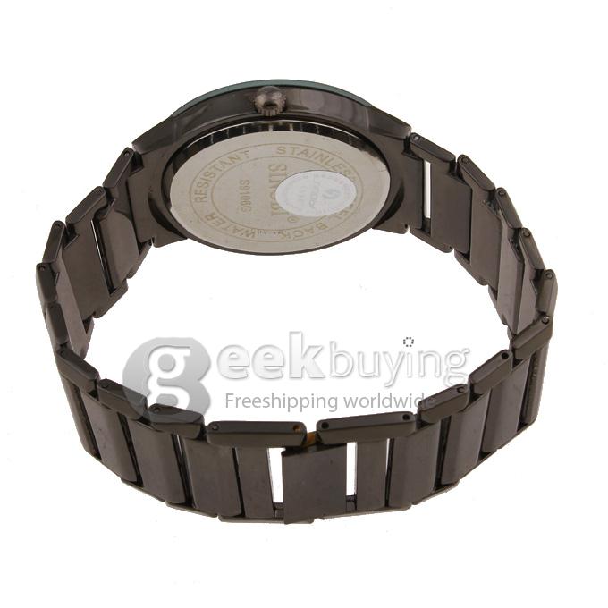 SINOBI 9106 Stainless Steel Men's Fashion & Casual Watches - Black