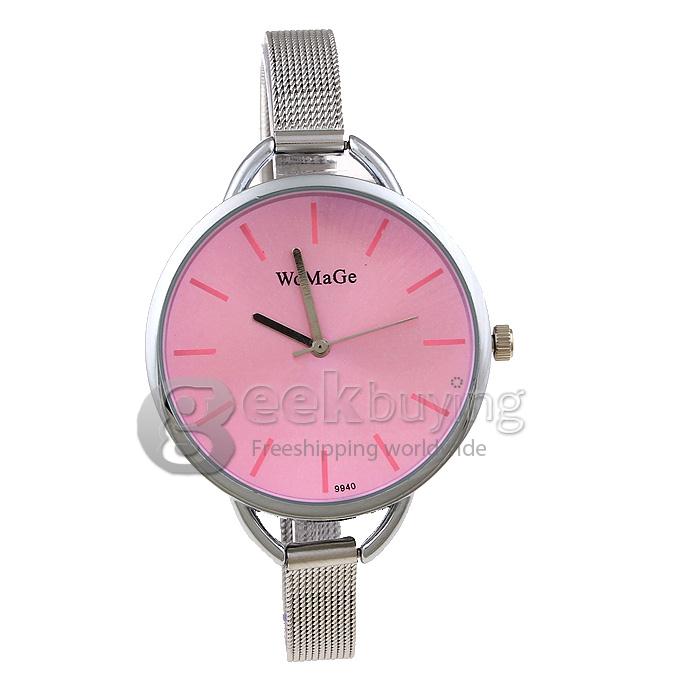 WOMAGE 9940 Women's Fashion & Casual Watches - Pink
