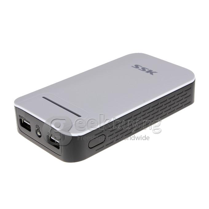 (SSK) 11000mAh Portable Power Bank External Battery Charger for Cell Phone