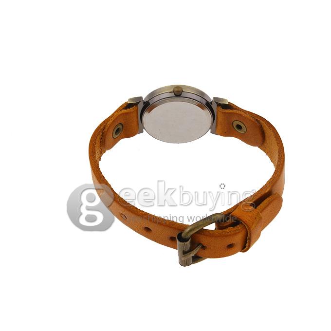Unisex Crown Design Style Fashion & Casual Watches - Light Brown