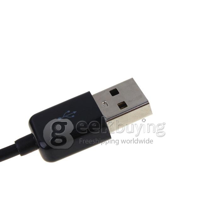 3M Long USB Data Cable for Samsung Galaxy Tab Plus 7/7.7/8.9/10.1/P1000 - Black