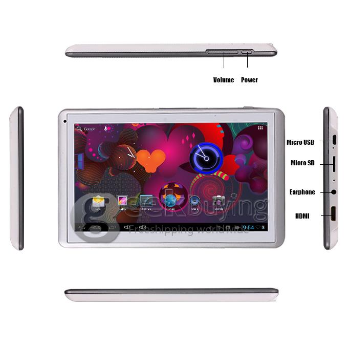 ICOO D70pro II 7 Inch RK3066 Android 4.1 Tablet PC Capacitive Touch Screen 1024*768 1GB/8GB HDMI