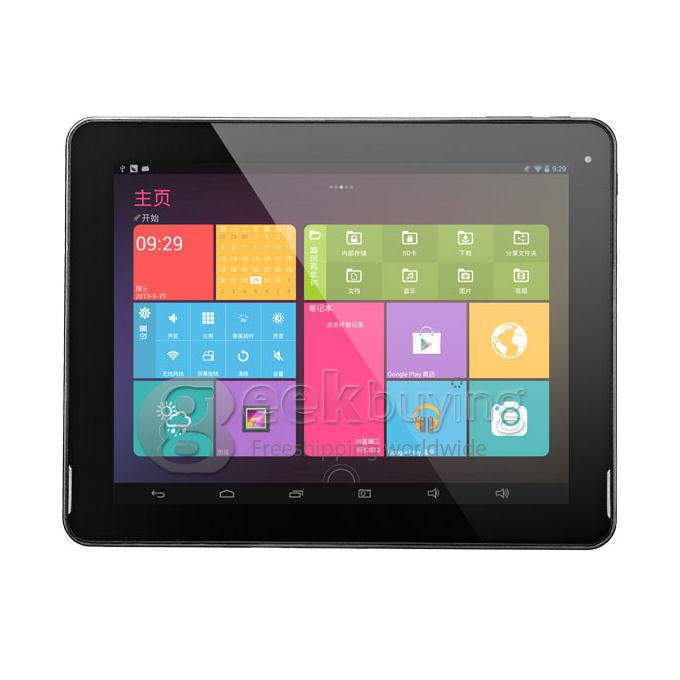 Pipo M6Pro RK3188 Quad Core 9.7 Inch Android 4.2 OS Tablet PC 2GB RAM 16GB ROM Retina Capacitive Touch Screen 2048*1536 Black