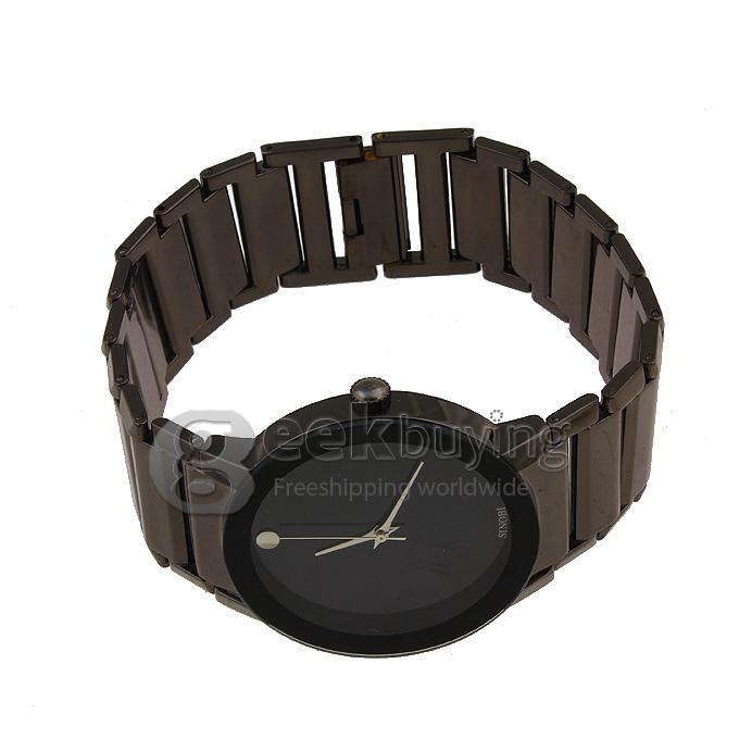 SINOBI 9106 Stainless Steel Men's Fashion & Casual Watches - Black