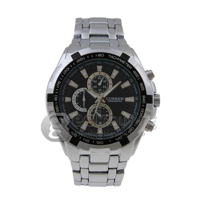 CURREN 8023 Stainless Steel Men's Fashion & Casual Watches - Silver