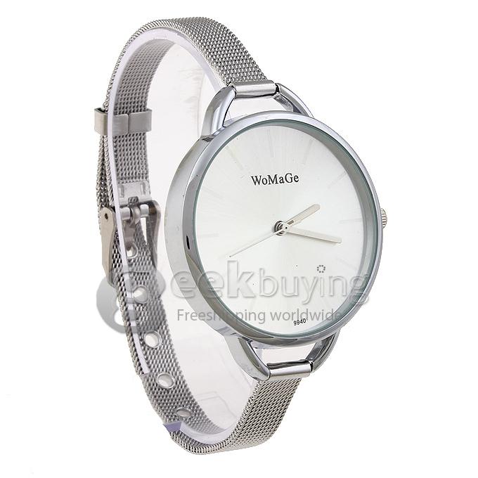 WOMAGE 9940 Women's Fashion & Casual Watches - White
