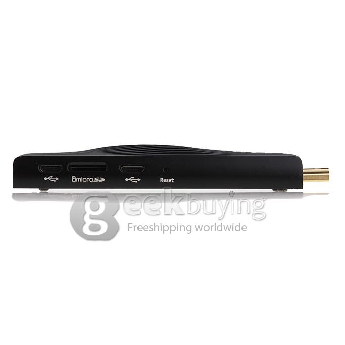 IMITO QX2 RK3188T Quad Core Google Android 4.2.2 OS Cortex-A9 1.4GHz Mini PC TV Box 2G/8G Bluetooth WIFI - Black