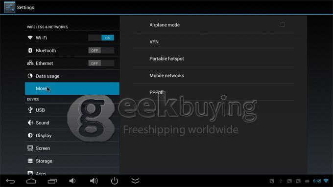 IMITO QX2 RK3188T Quad Core Google Android 4.2.2 OS Cortex-A9 1.4GHz Mini PC TV Box 2G/8G Bluetooth WIFI - Black