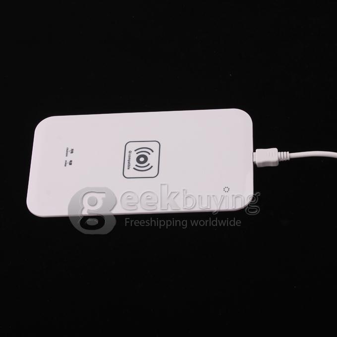 TI Scheme QI standard Wireless Charging Transmitter with Vent for iPhone 5/iPhone 4/4S/Samsung Galaxy S5/Cell phone Z26