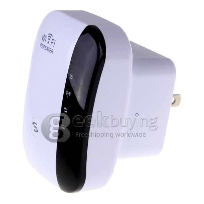 New 300Mbps/2.4GHz Wireless-N Wifi Repeater 802.11G/B/N Network Router Adapter