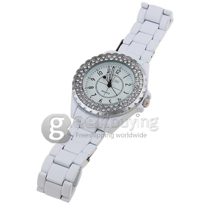 SINOBI 1850 Stainless Steel Men's Fashion & Casual Watches - White